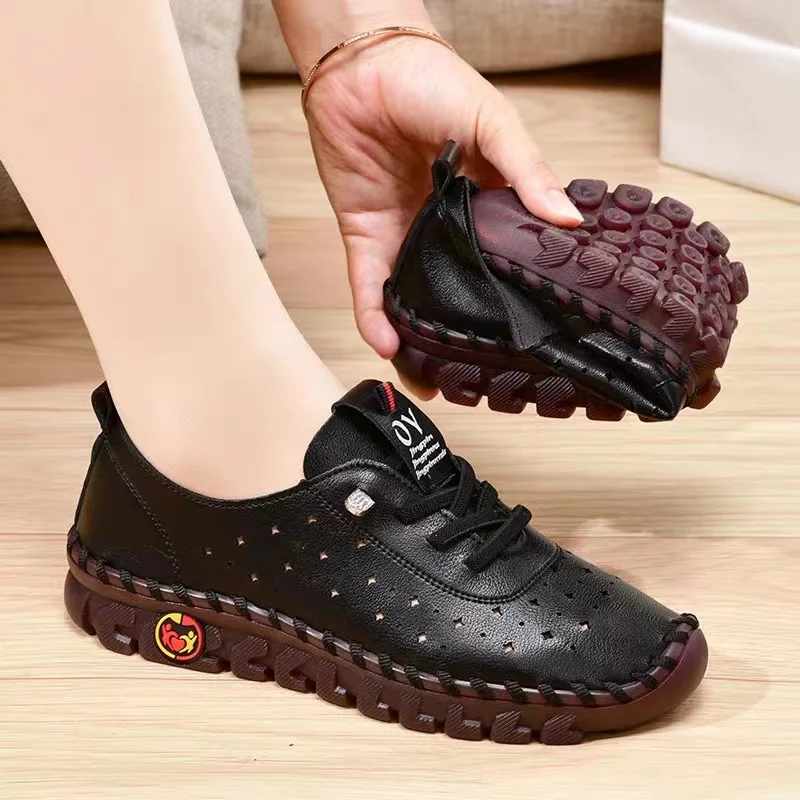 Nouvelles chaussures plates décontractées, résistantes à l'usure, légères, douces et confortables pour l'extérieur