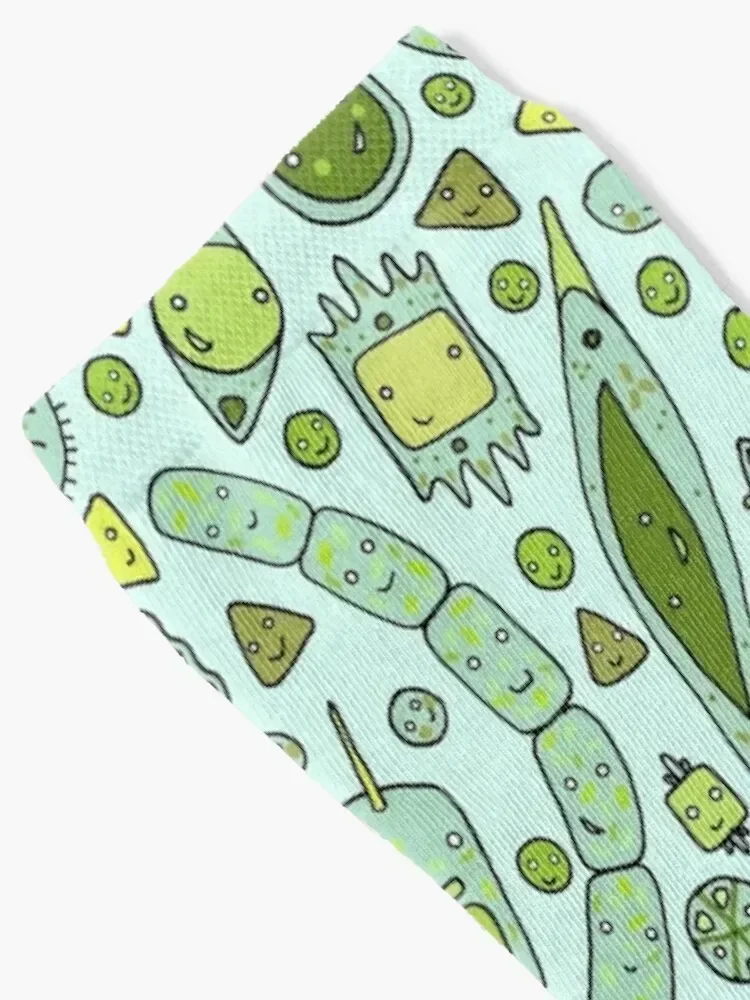 Tessellating Diatoms for skirts, duvets, notebooks, graphic tees etc Socks warm winter Rugby kawaii gift Socks Men Women's