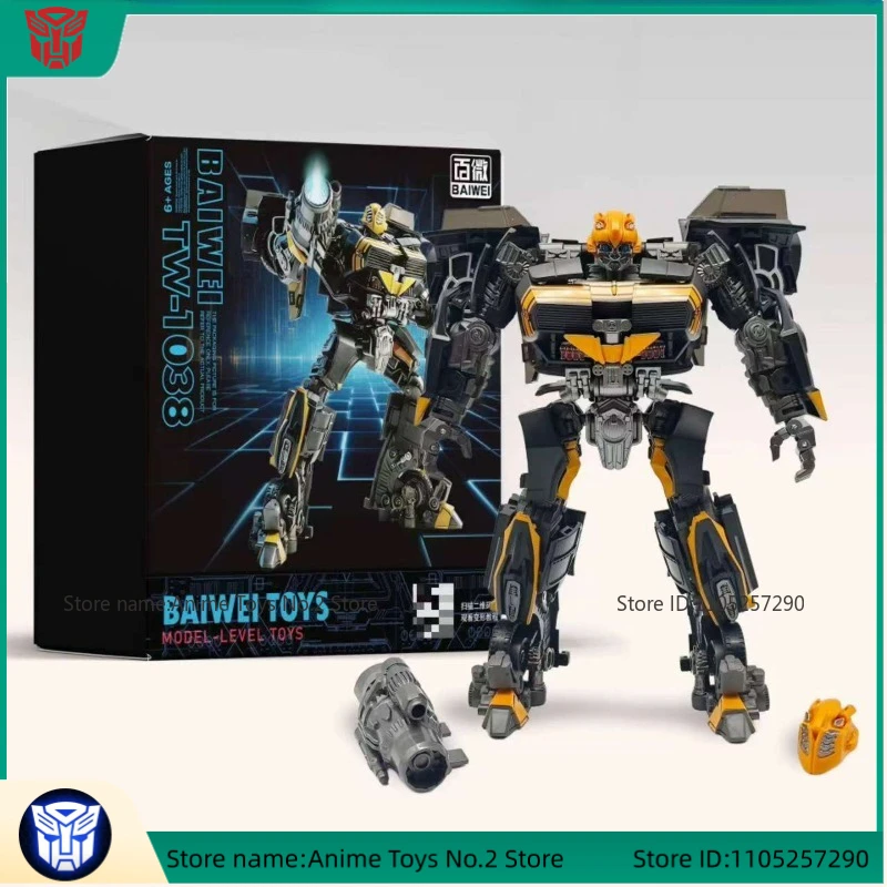 

Transformer Studio Series Toys Are in Stock TW-1038 Black Bee Warrior Anime Robot Action Doll Model Transformation Birthday Gift