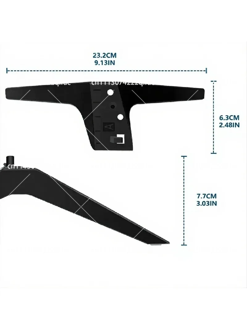 Patas de Repuesto para Soporte de TV de 49, 50 y 55 Pulgadas, Base Universal para Televisor