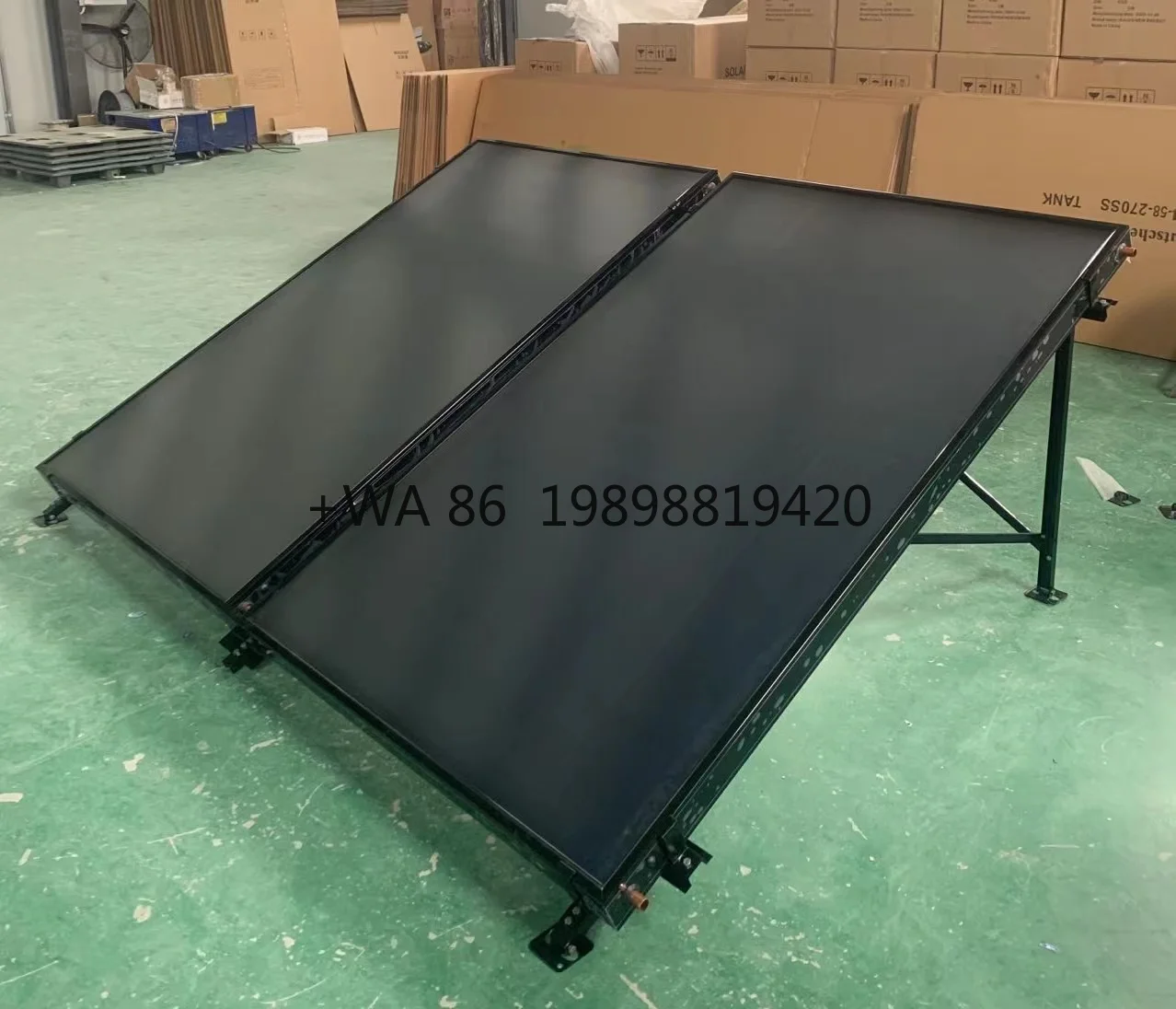 300L Flat Panel Split Pressure Solar Water Heating System for Home or Hotel Application