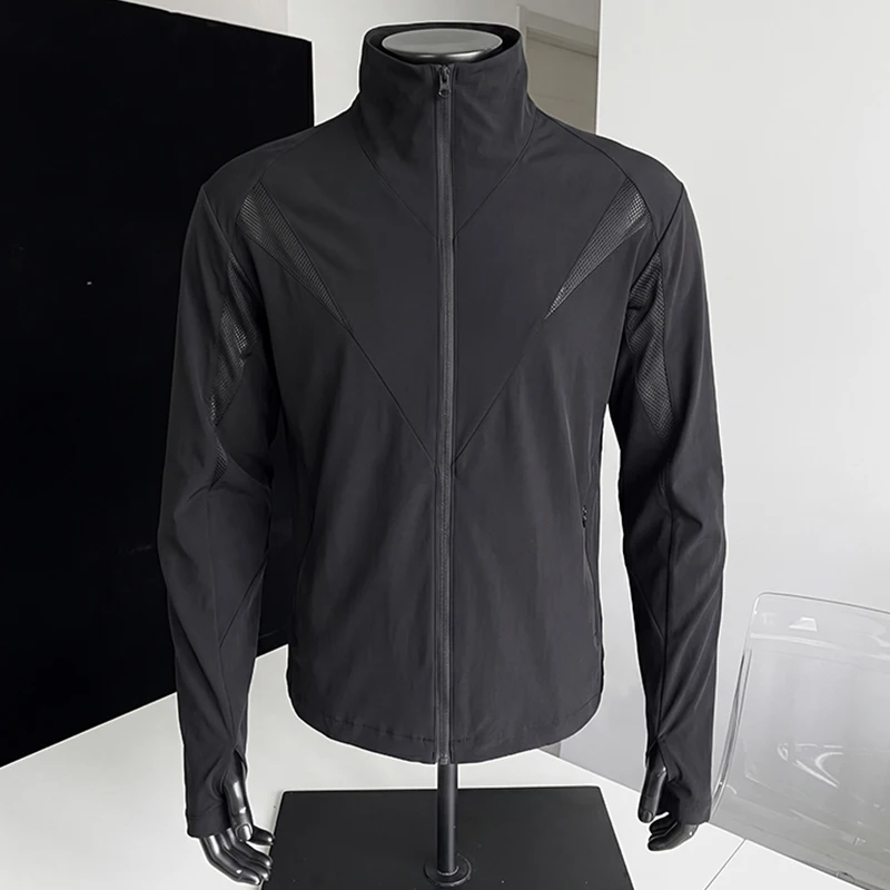 

Summer Loose-Fit Couples' Sun Protection Jacket Stand-Collar Ultra-Thin UV-Resistant Outerwear Outdoor Sports Fishing Apparel