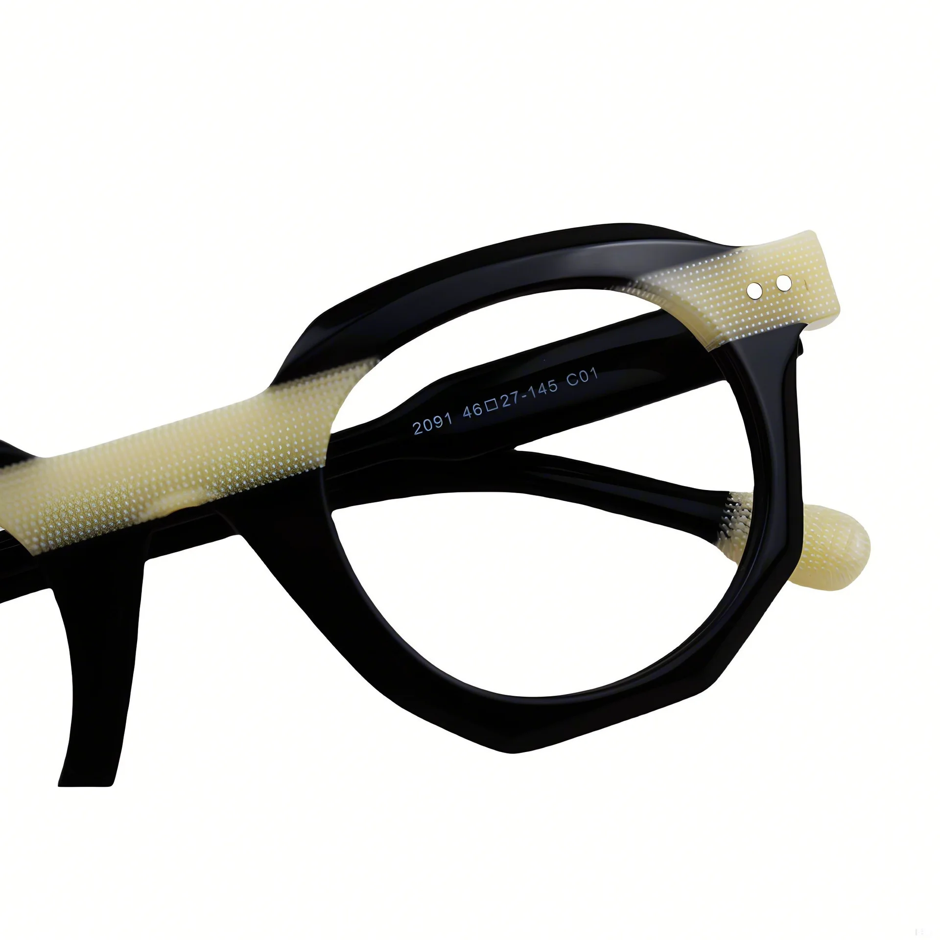 

Ретро-очки с толстой ацетатной оправой в стиле колор-блок, персонализированные, модные, для создания уникального образа