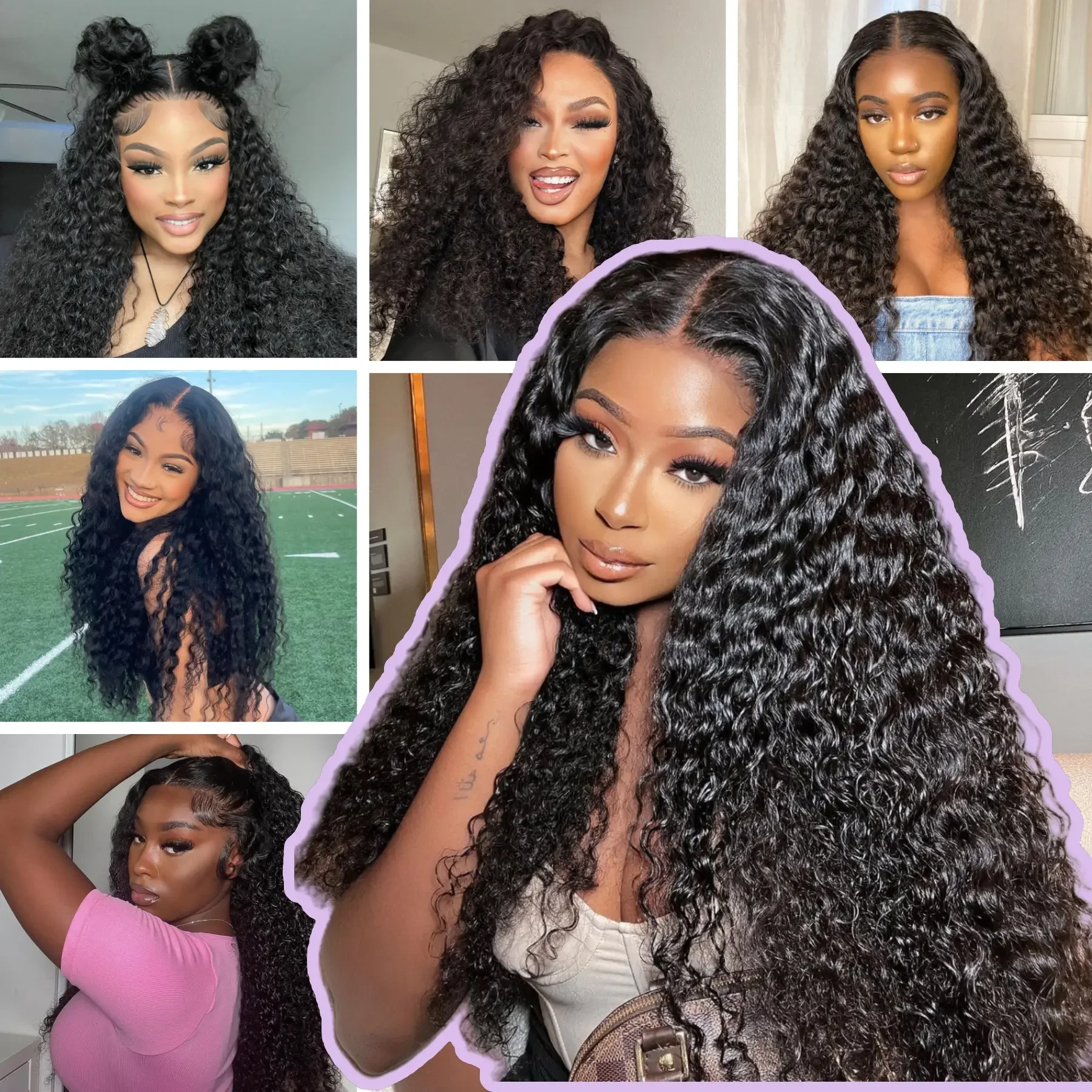 100% 인모 미라클 노트 프리루프드 인모 크로셰 헤어 - Hair Care Color 리뷰 및 가격