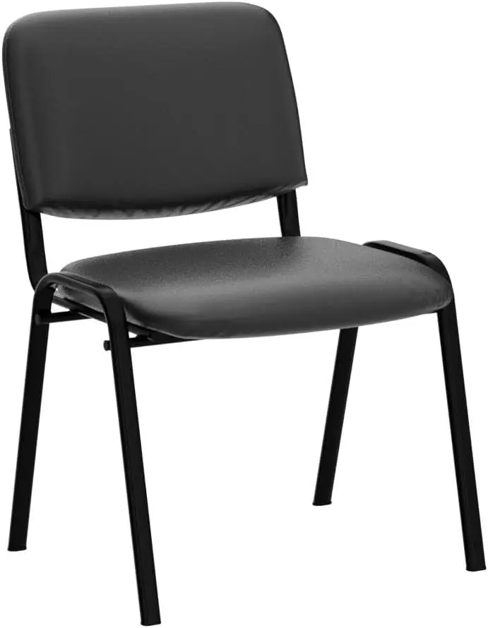 Room Chairs Set of 10 Stackable Conference Room Pu Leather Office Guest Side Reception for Breakroom/Lobby/