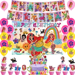 Manana Sera Bonito forniture per feste di compleanno Banner per palloncini Cake Topper decorazione per feste Baby Shower