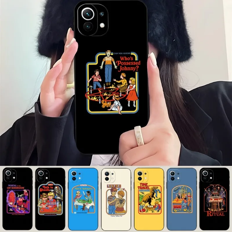 Let's Summon Demons Graphic Phone Case For Xiaomi Note 10Pro POCOF3 X3 GT M3 M4Pro Redmi Note 11 10 9 S Pro Plus POCO X3 NFC