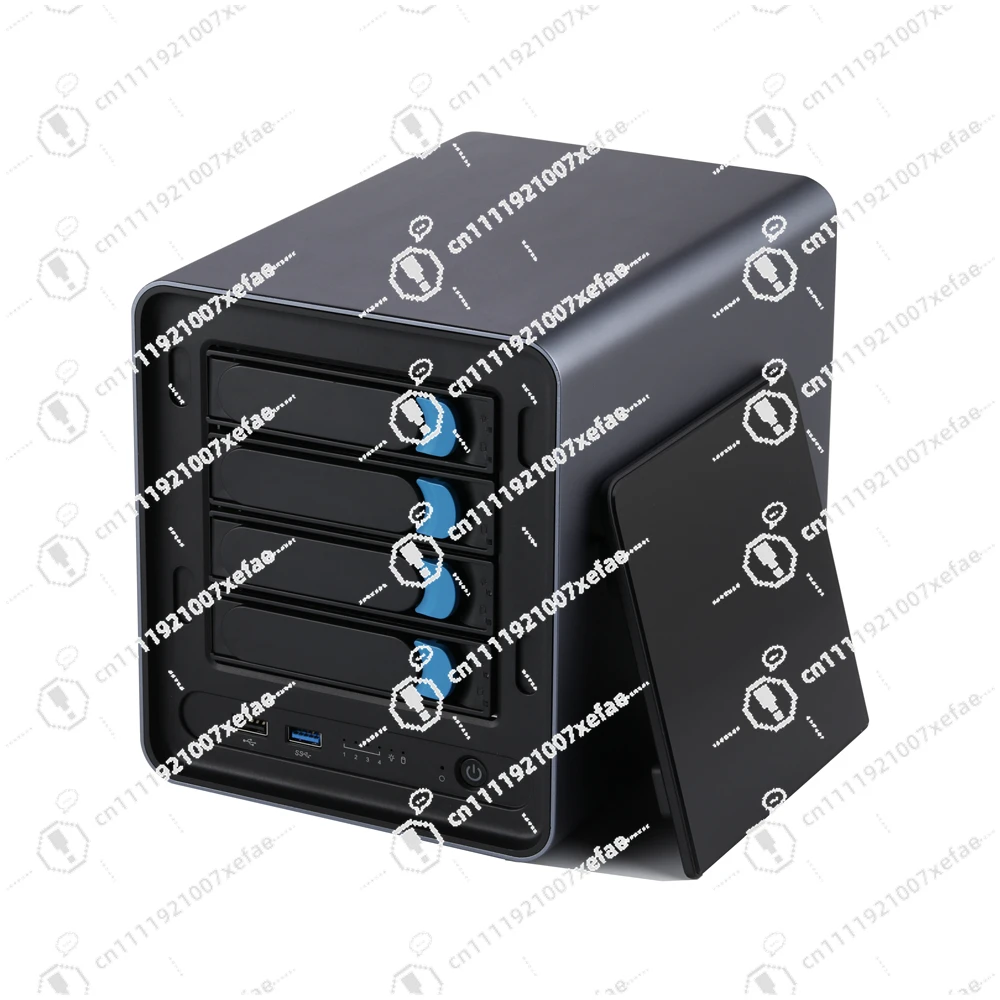

Quad Processor 4 Hard Drive 2 Solid State Drive NAS Network Attached Storage Enclosure