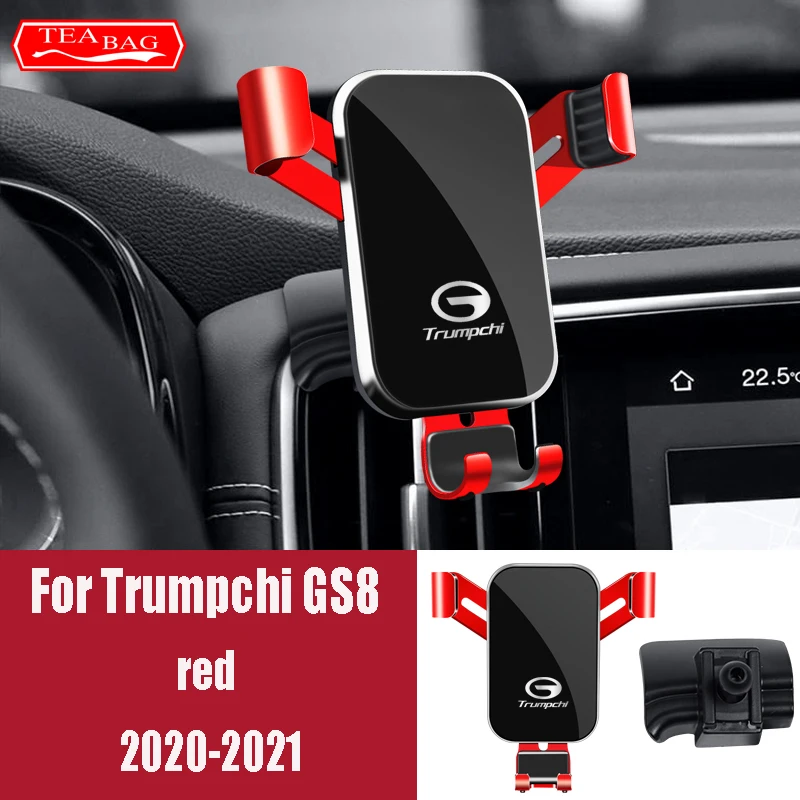 Adjustment Car Mobile Phone Holder For Trumpchi GS8 2017-2021 Air Vent 360 Rotating Navigation Bracket GPS Support Accessories 3