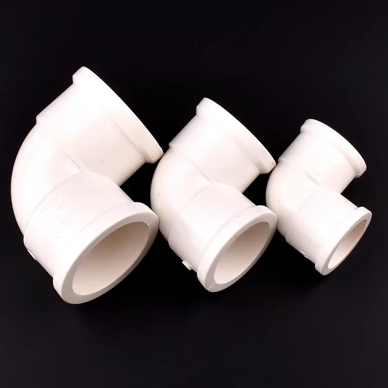 

1~10pcs Inner Diameter 50~200mm Thickened PVC Pipe 90° Equal Elbow Connector Fish Tank Aquarium Fittings Irrigation System Parts