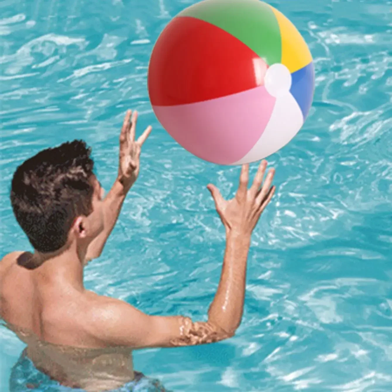 Globos inflables de verano para niños, pelota de playa para vocación hawaiana, piscina al aire libre, juguete interactivo para fiesta, 1 ud.