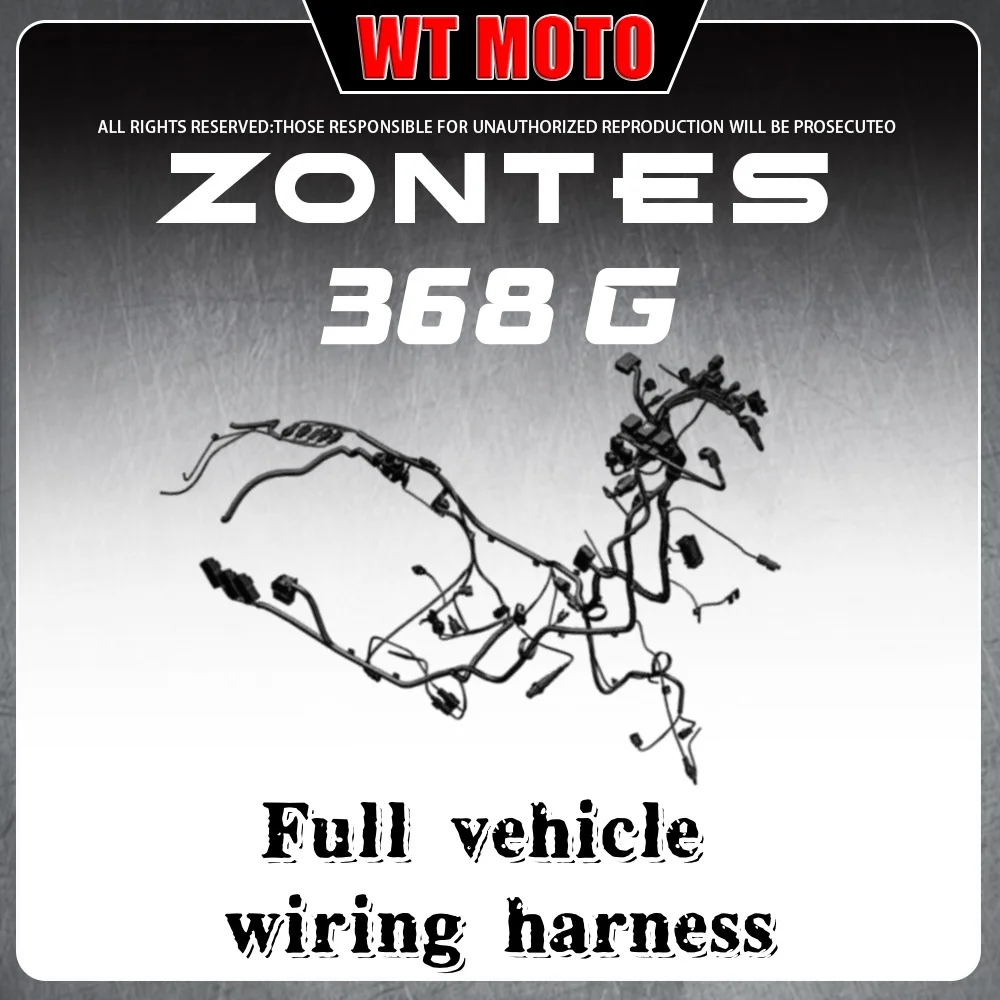 

For ZONTES 368D/M/E/K/G scooter series full vehicle wiring harness large wire cable accessories wire original for zontes 368g