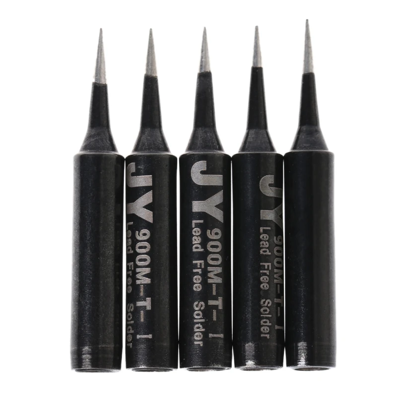 A2UD 5 Pcs Free Replacement Soldering Solder Iron Tips 900M-T-I For Hakko Saike