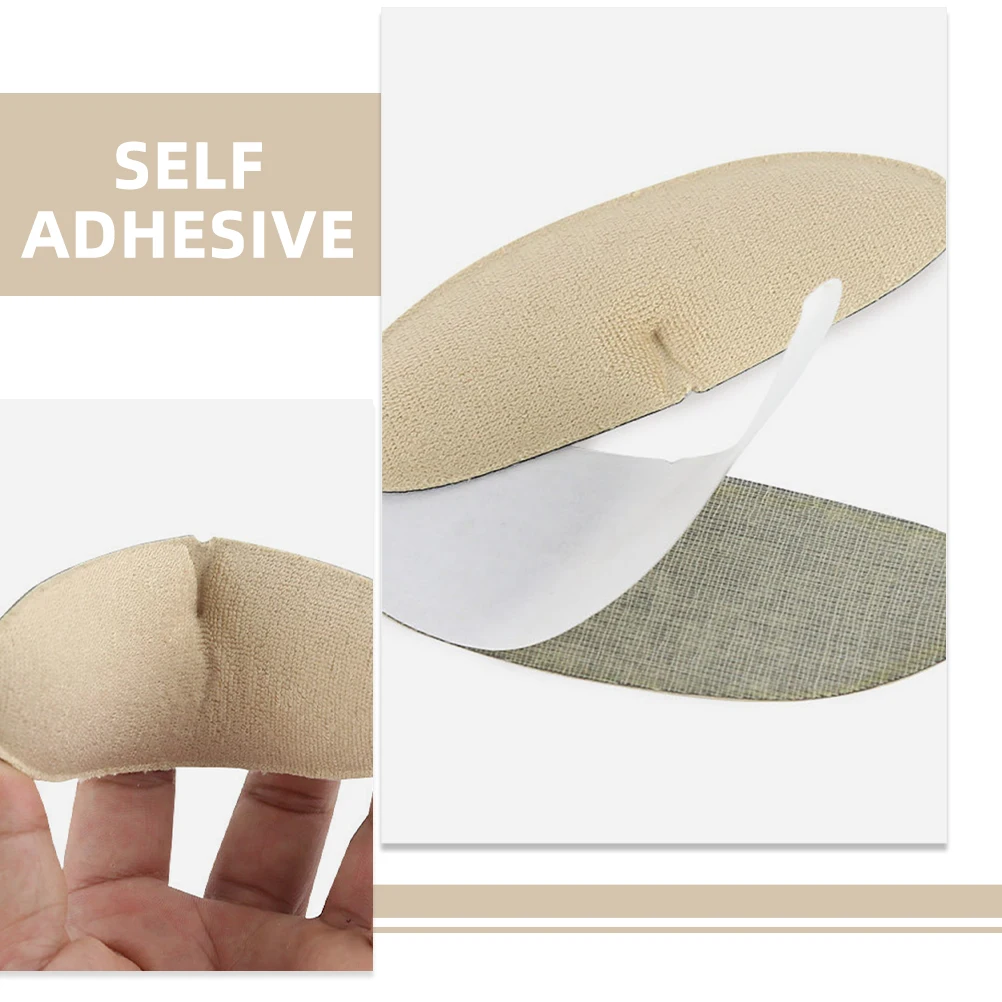 

2 Pairs Heel Stickers Liners Follow up Pads for Women Cushion Towel Inserts Comfortable Man Protectors