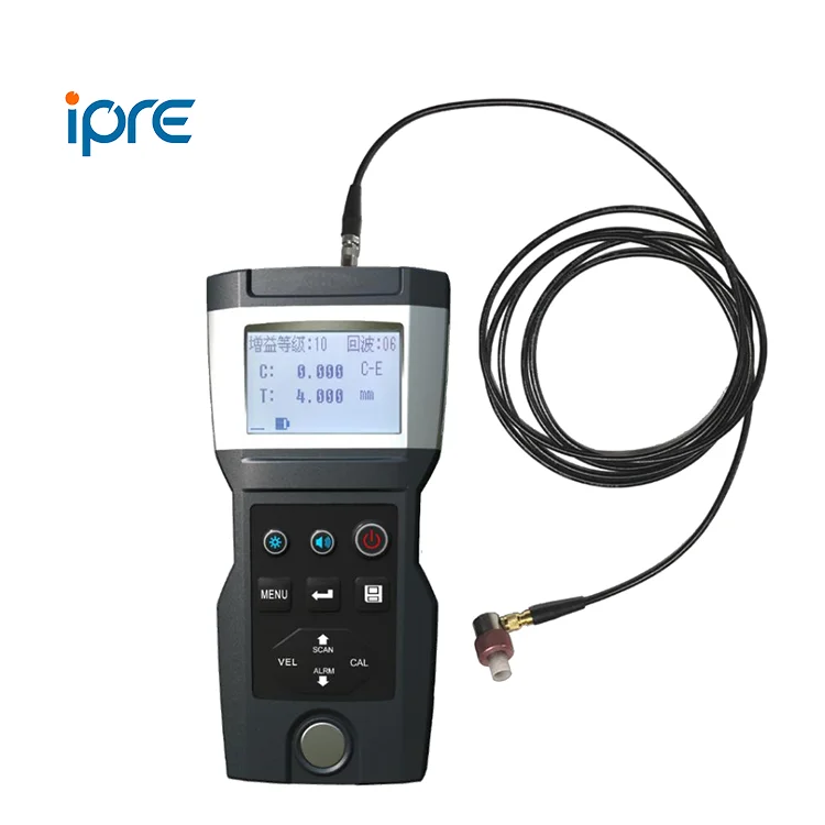 IPRE PD-T7 Echo-Echo Ultrasonic Thickness Gauge 0.001mm Resolution 2-15MHz High Precision Accuracy Electronic Paint 1 Year