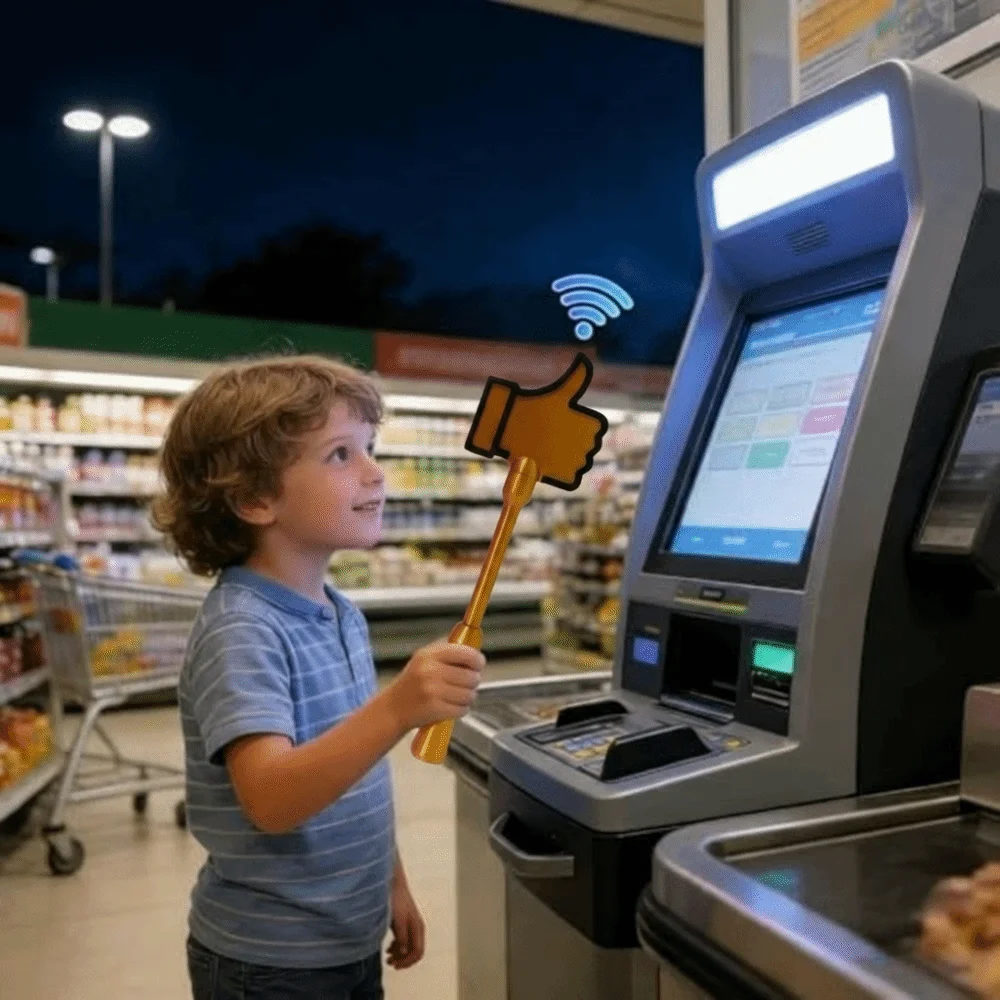 

3D-печатная волшебная палочка для оплаты по касанию, портативный держатель для бесконтактных платежных карт, держатель для кредитных карт