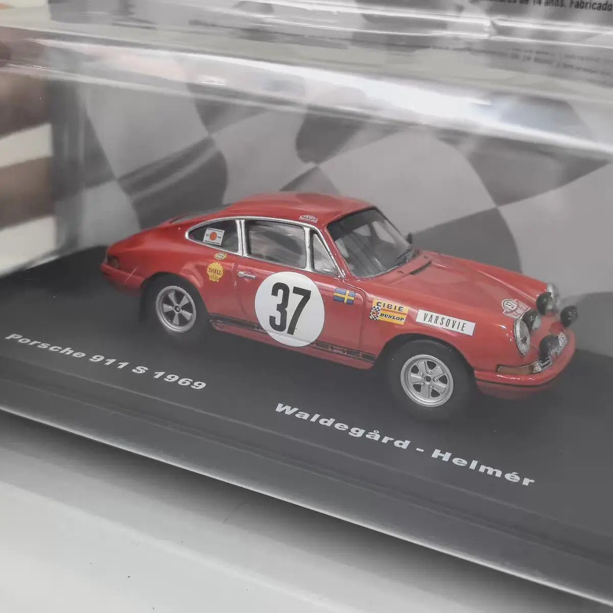 

Diecast IXO 1/43 Scale PORSCHE 911 S 1969 #37 1X Alloy Car Model