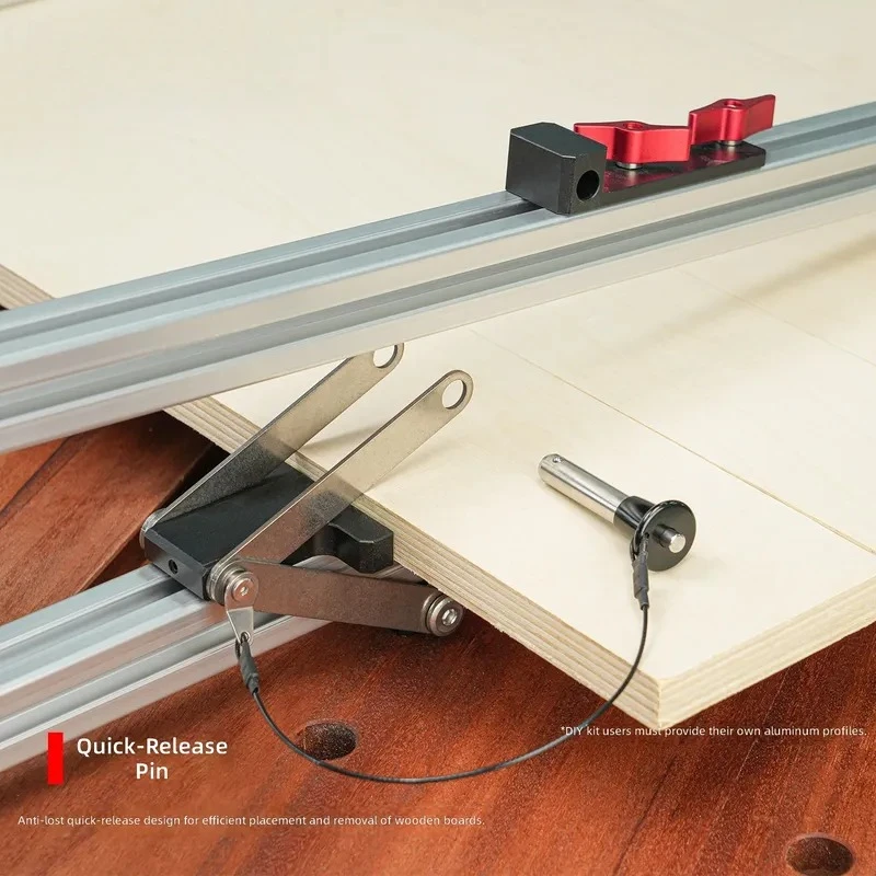Woodworking Puzzle Clip Solid Wood Splicing FG Type Fixture DIY Desktop Four Way Clamping Pressure Plate
