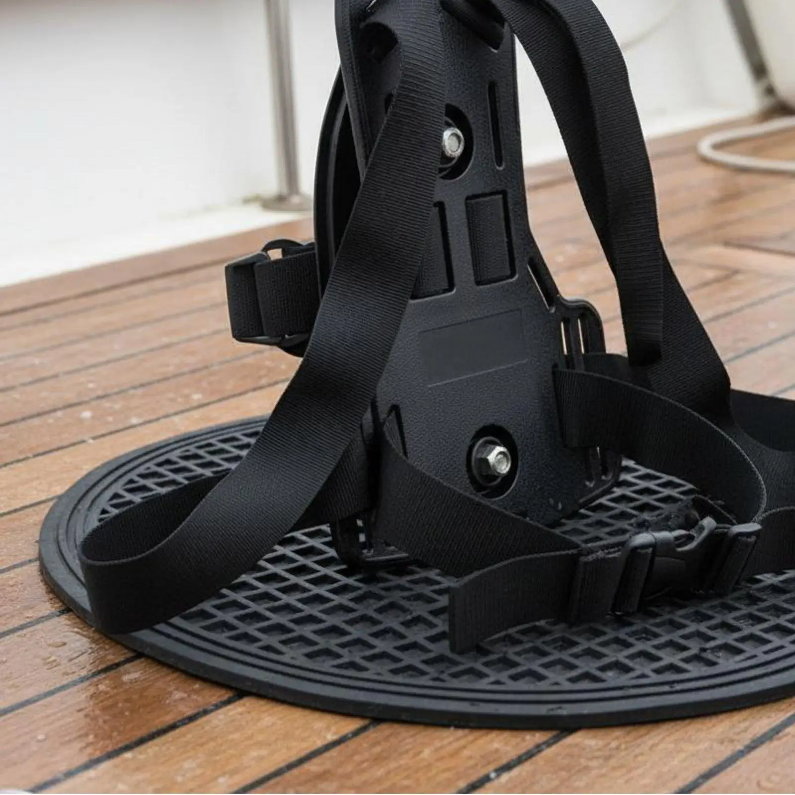 Aluminum Diving Backplate Secure Fit Dive Cylinder Carrier Adjustable Straps