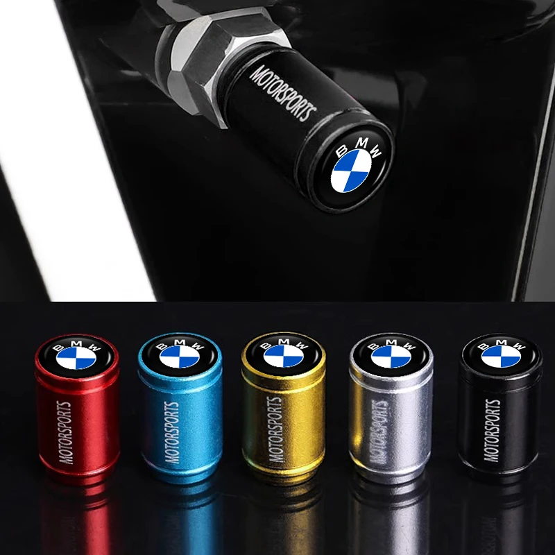 Car Valve Core Cap Tires Gas Nozzle Protection Cover Accessories For BMW E46 E90 E60 F10 F30 E36 F20 E30 G30 E53 F31 G20