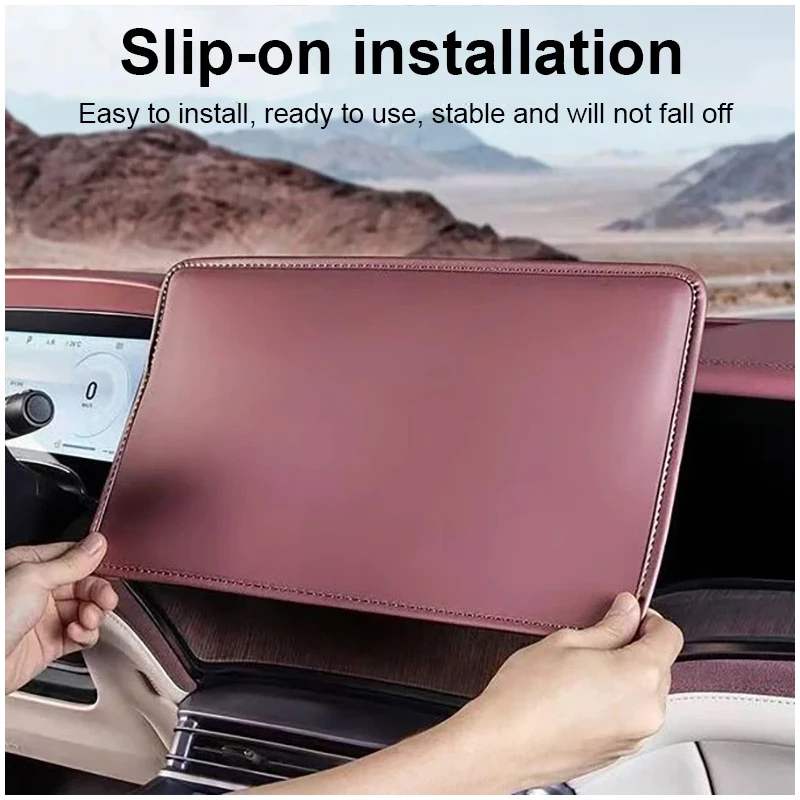 سيارة الملاحة شاشة الغطاء الواقي لجيلي Binyue SX11 اكسسوارات Coolray 2018 ~ 2025 التحكم المركزي واقي للشاشة هود #3