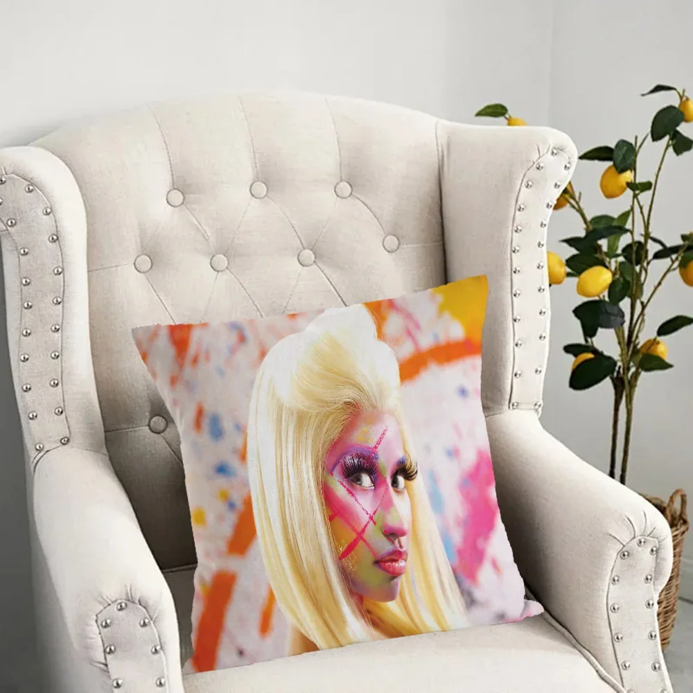 

Nicki Minaj 45 × 45cm 35x35cm Cushion Cover Decoration Home Easter Goods Pillowcase Pillow Covers Cushion Cover Pillow Cover