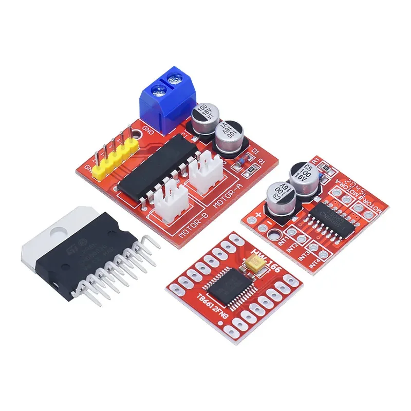 Модуль привода двигателя постоянного тока WAVGAT, реверсивный ШИМ-скорость, двойной H-мост, шаговый двигатель Mini Victory L298N