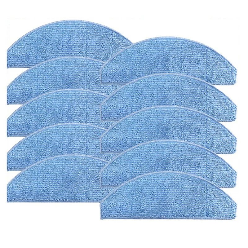 10 PCS Robot Vacuum Cleaner Spare Mop Rag Cloth Wipe Replacement Parts For Cecotec Conga 8090 Ultra