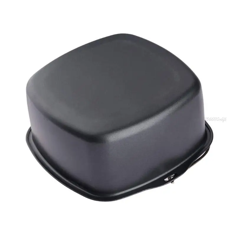 27rb Metal Square Bolo Bolo Frita Acessório Material Carbono Material Air Fryer Bolo Casquete Adequado para fritadeiras ar