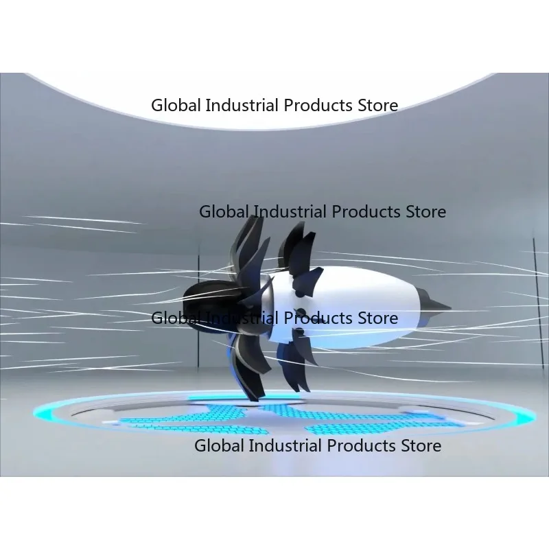 

Open Rotor Engine Model Suitable For Scientific Experiments And As An Office Decoration