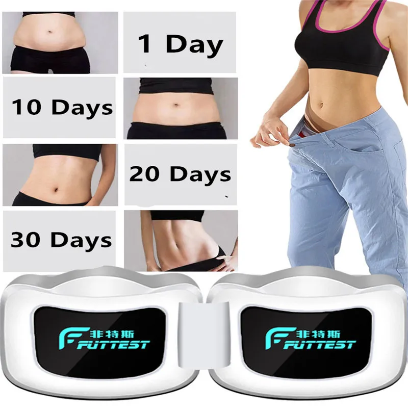 EMS Muscle Stimulation Fat Burner Anti-cellulite Massager for Body Massager Eletric Belly Slimming Abdominal Muscle Stimulator