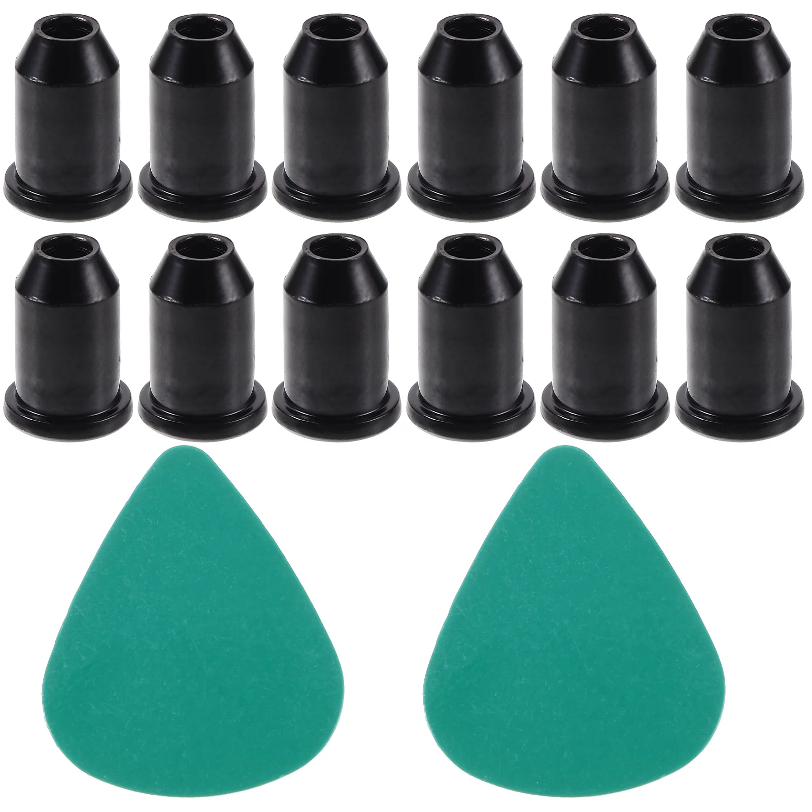 

1Set Electric Guitar String Caps Durable Replacement Accessories for String-Through Body Repair and Guitar Parts