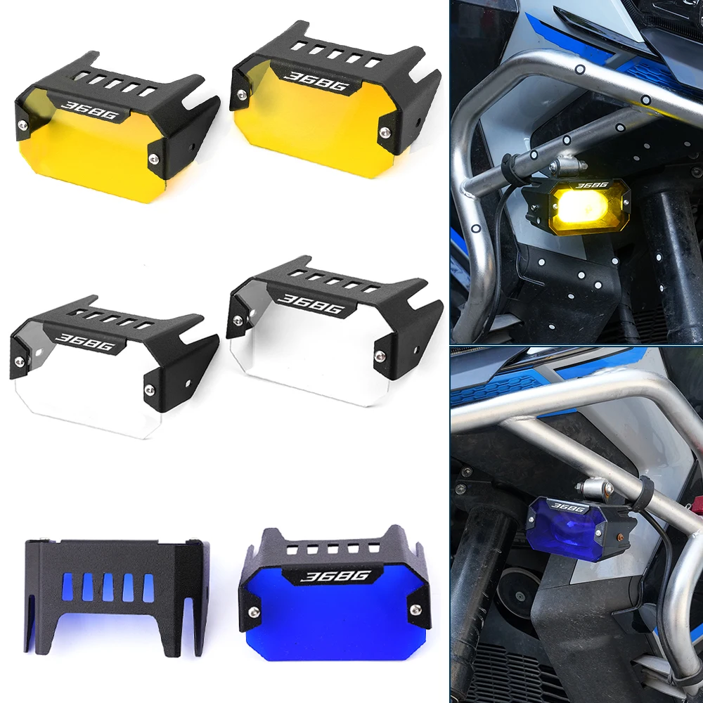 

For ZONTES 368G 368 G ZT368G 2024 2025 2026 Motorcycle Front Fog Light Protective Cover Fog Light Guard 368G Accessories CNC