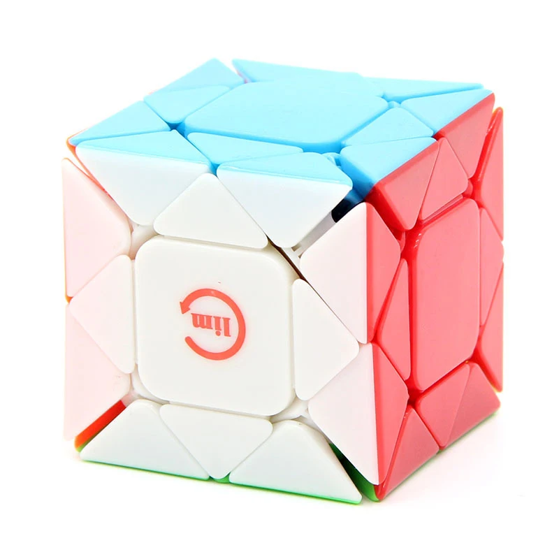 Fission Oblique Twist Magic Cube Alien Transformation Oblique Twist High Difficult Challenge Intelligence Toys Cagic Cube