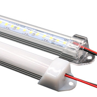 5pcs 12v 24v Led Hard Strip Led Rigid Bar Led Tube 18cm 27cm 35cm 50cm 6w 8w 10w  Car Cabinet Showcase Ad Back 3000k 4000k 6000k