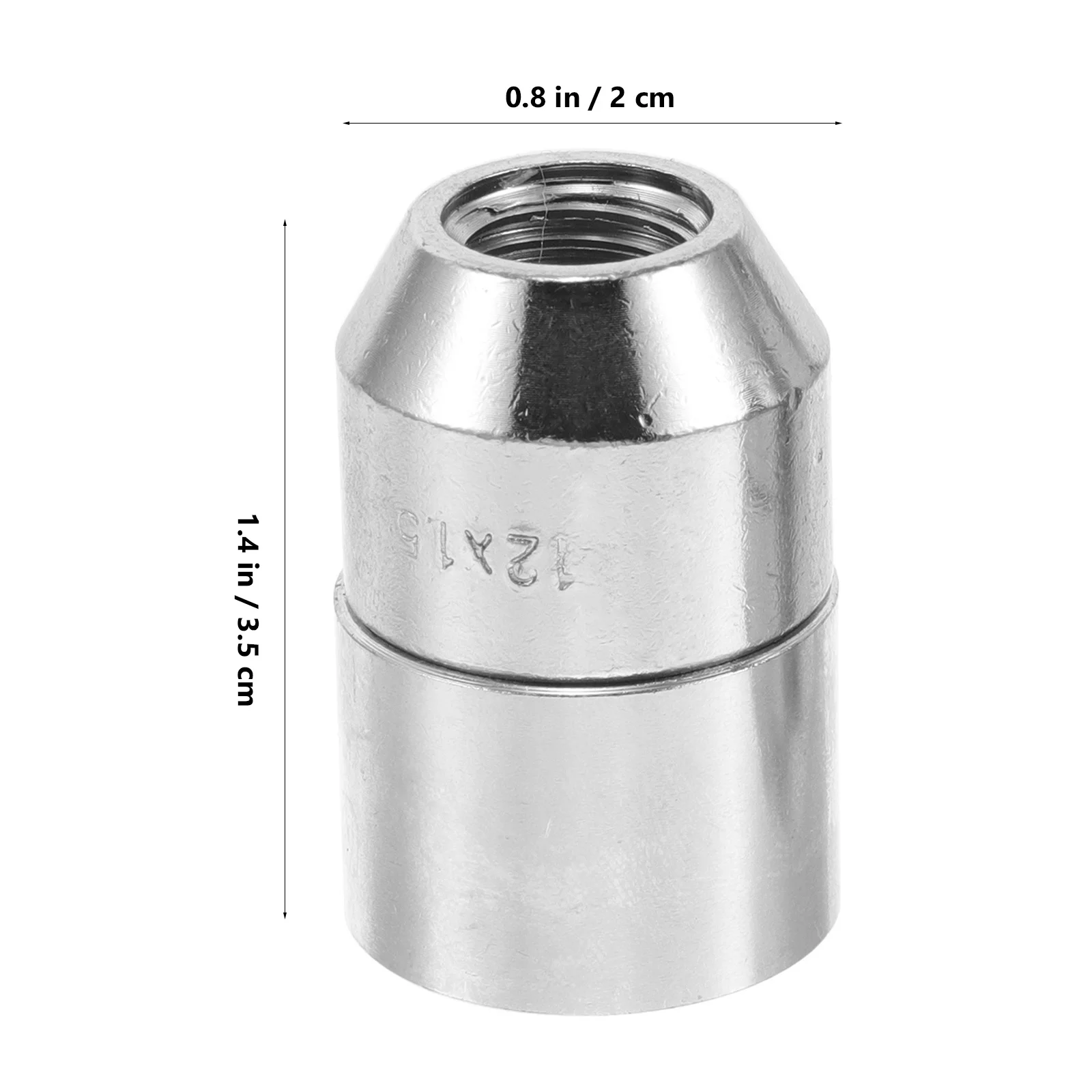 10 قطعة أقفال عجلة مكافحة سرقة صواميل عروة معدنية مخروط مقعد تصميم قبعات الغبار لإطارات السيارات طقم قفل العجلة تشمل مفتاح #2