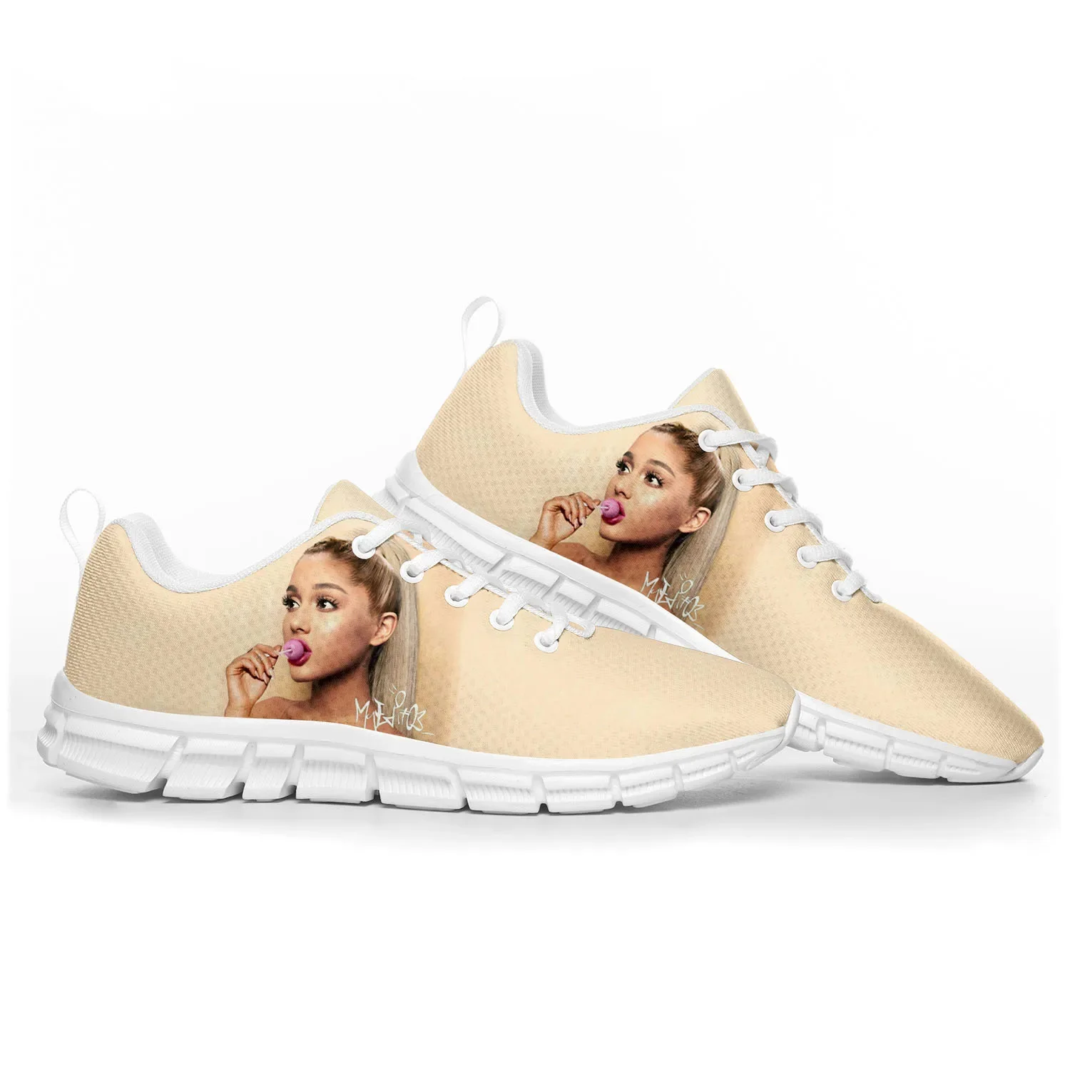 Ariana Grande Singer Cat Pop Sports Shoes Mens Womens Teenager Kids Children Sneakers Casual Custom High Quality Couple Shoes