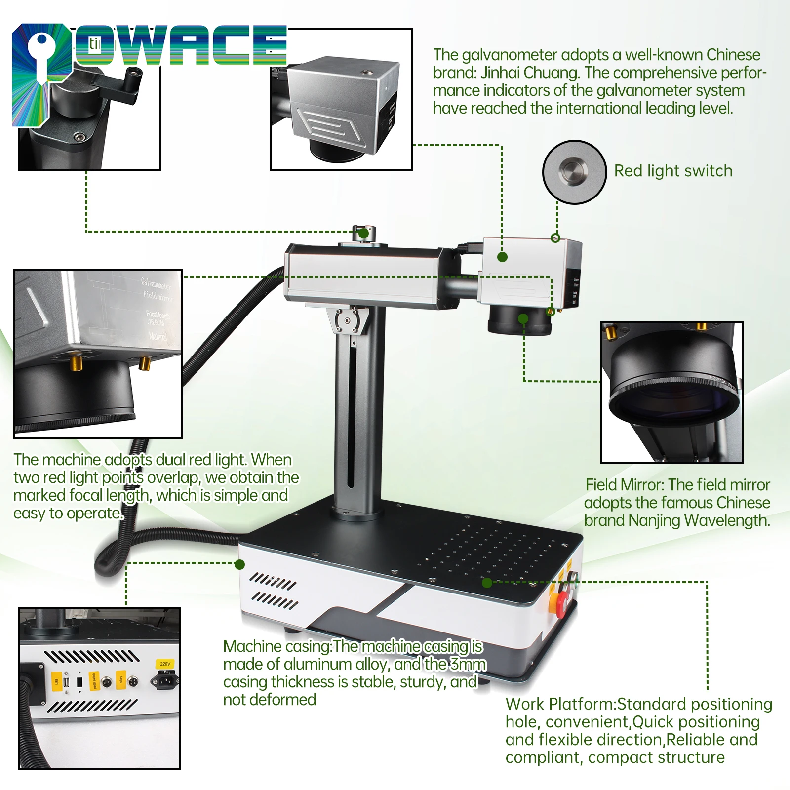 EZCAD V2 Fiber Laser Marking Machine Raycus MAx JPT MOPA 30w 50w 70W 100W Metal Cards Steel Gold Silver Engraving