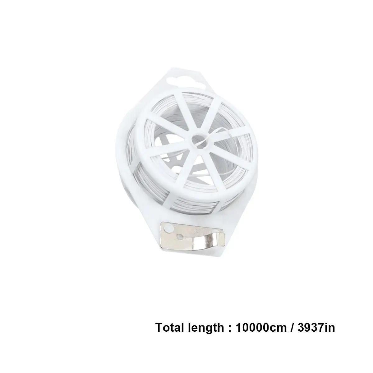 

2 шт. стяжки садовые кабельные стяжки предметы первой необходимости тренировочная проволока бонсай переплет для дерева белый гибкий