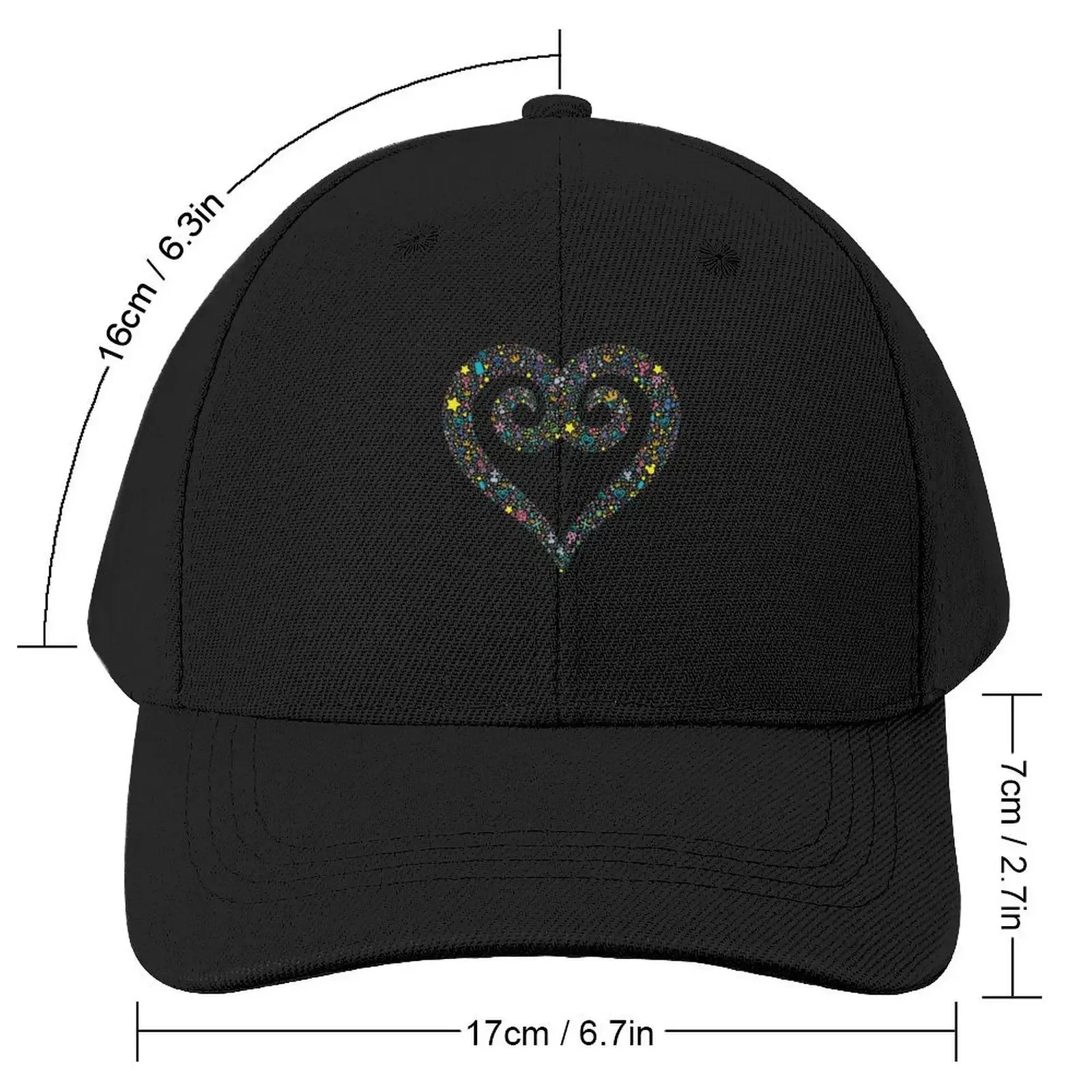 KH 20th Anniversary (Textless) Baseball Cap Christmas Hat Visor Cosplay Military Cap Man Women's Beach Men's