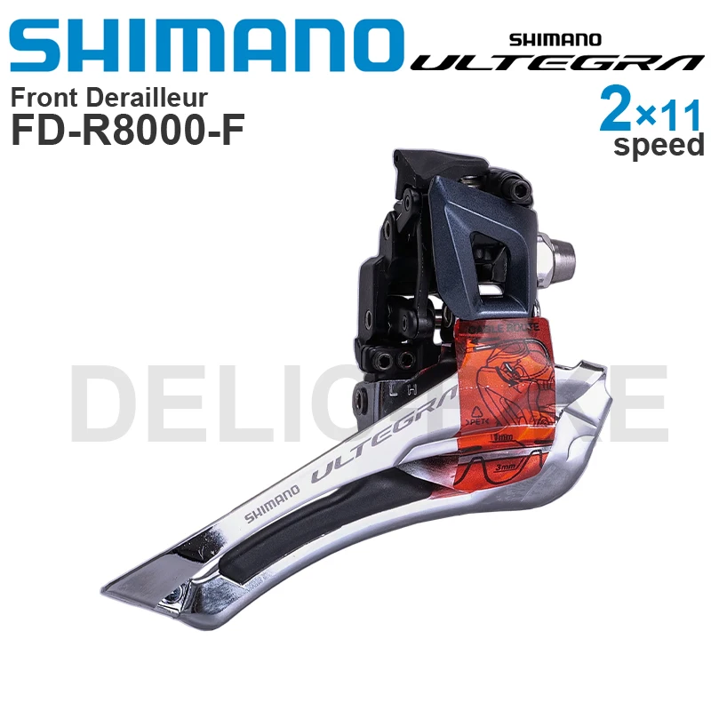 AliExpress Shimano SHIMANO ULTEGRA  R8000 2x11v Front Derailleur  FD-R8000-F FD-R8000-B Road Bike Parts - 2x11-speed Original