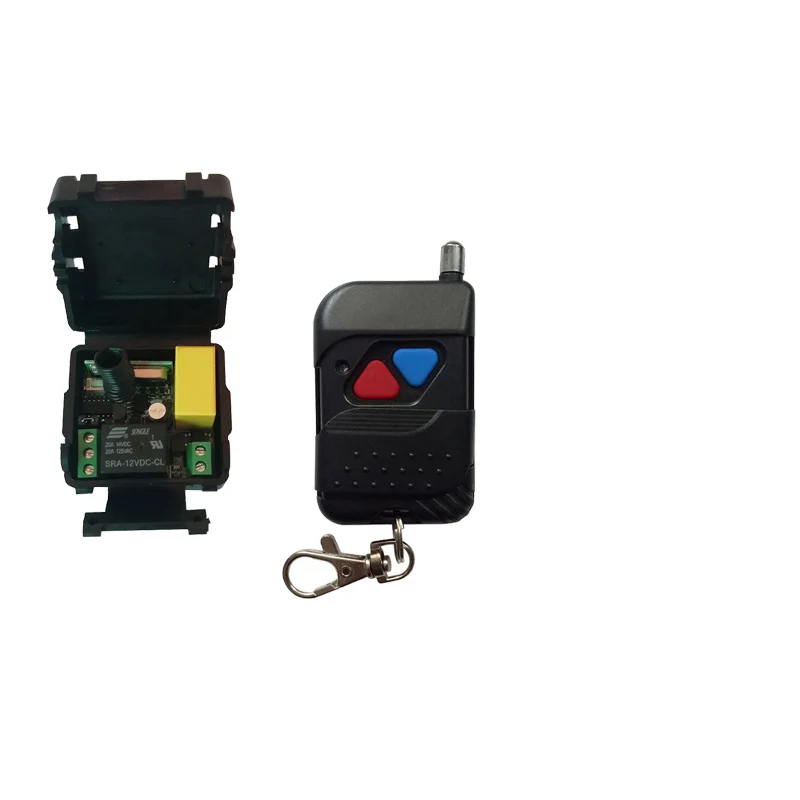 AC 220V 1CH Radio Controller RF Wireless Relay Remote Control Switch Transmitter+Receiver Garage Doors /window image 4
