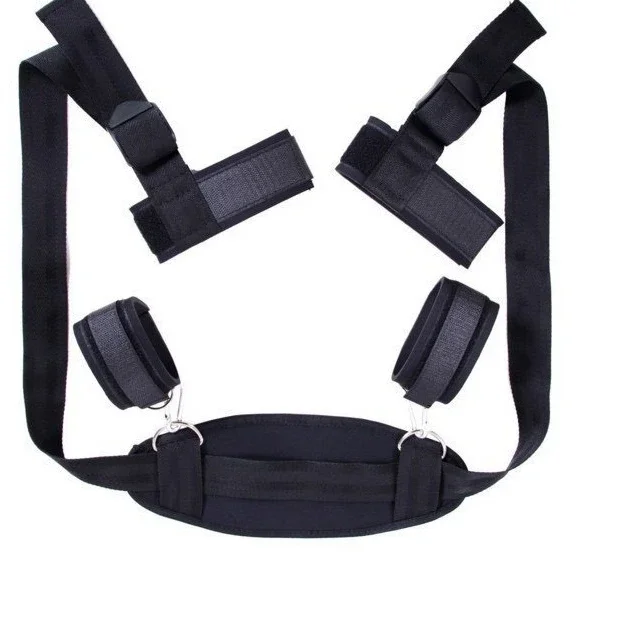 SCtoysErotic Bondage Sex Toys BDSM Set For Adult Sexy Shop Women Handcuffs Ankle Cuff Restraints Fetish Sex Toy For Couples Game