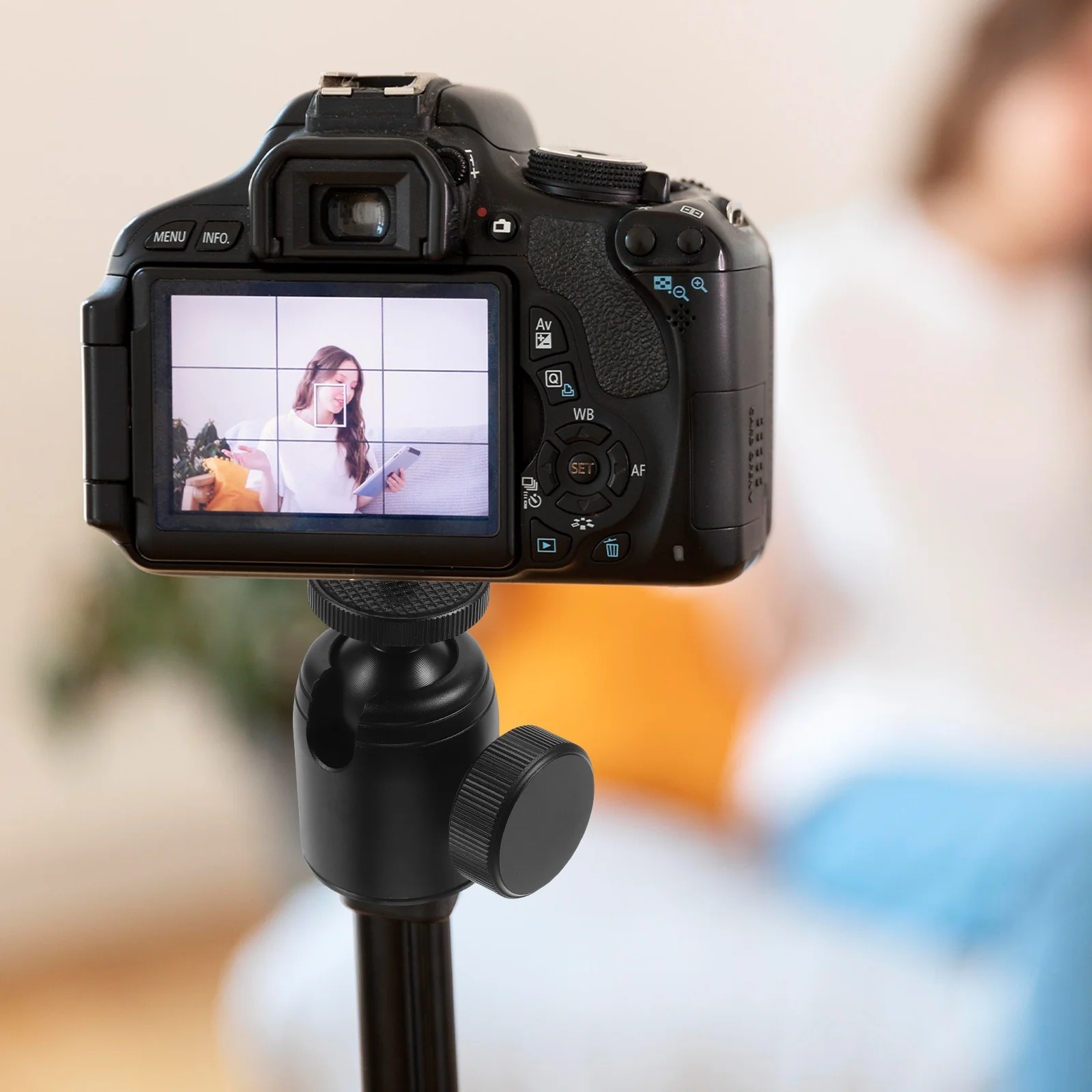 

360-Degree Rotatable Cloud Platform Bracket For Dslr Phone Lightweight Ball Head Mount Stable Tripod Adapter Camera Accessories