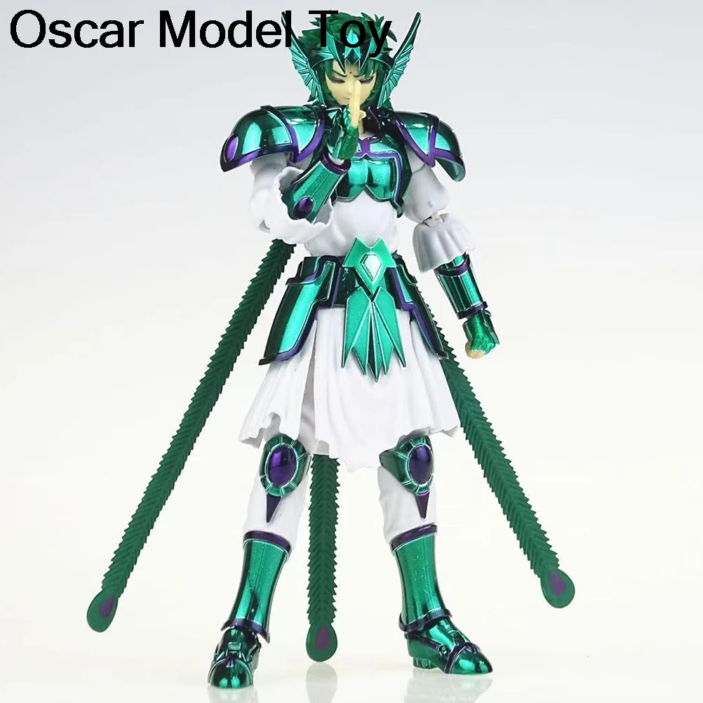 W magazynie CS Model Saint Seiya Myth Cloth EX Pavo Shiva Knights of the Zodiac Silver Saint Anime Metal PVC Action Figures Model