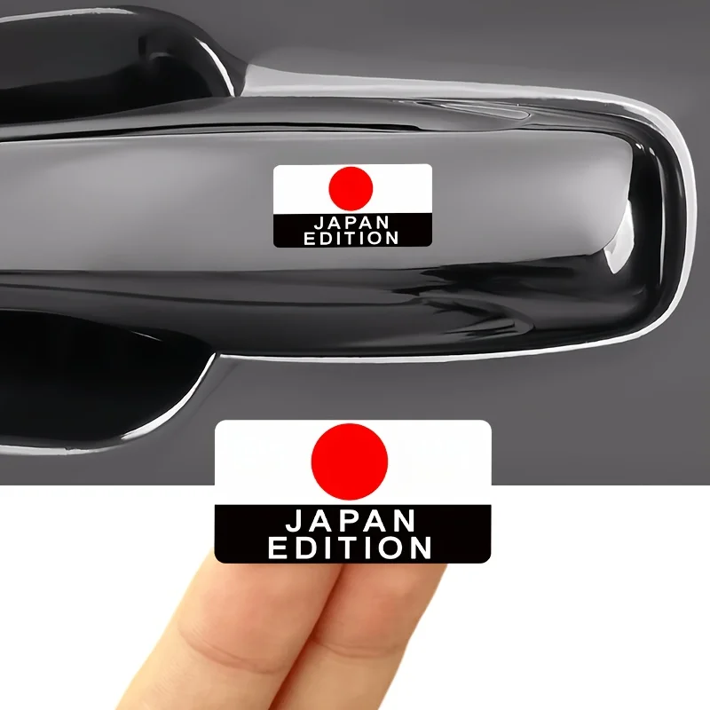JAPAN EDITION Vinyl Car Stickers 2Pcs JDM Decals for All Vehicles Auto Exterior Body Decoration Universal Fit