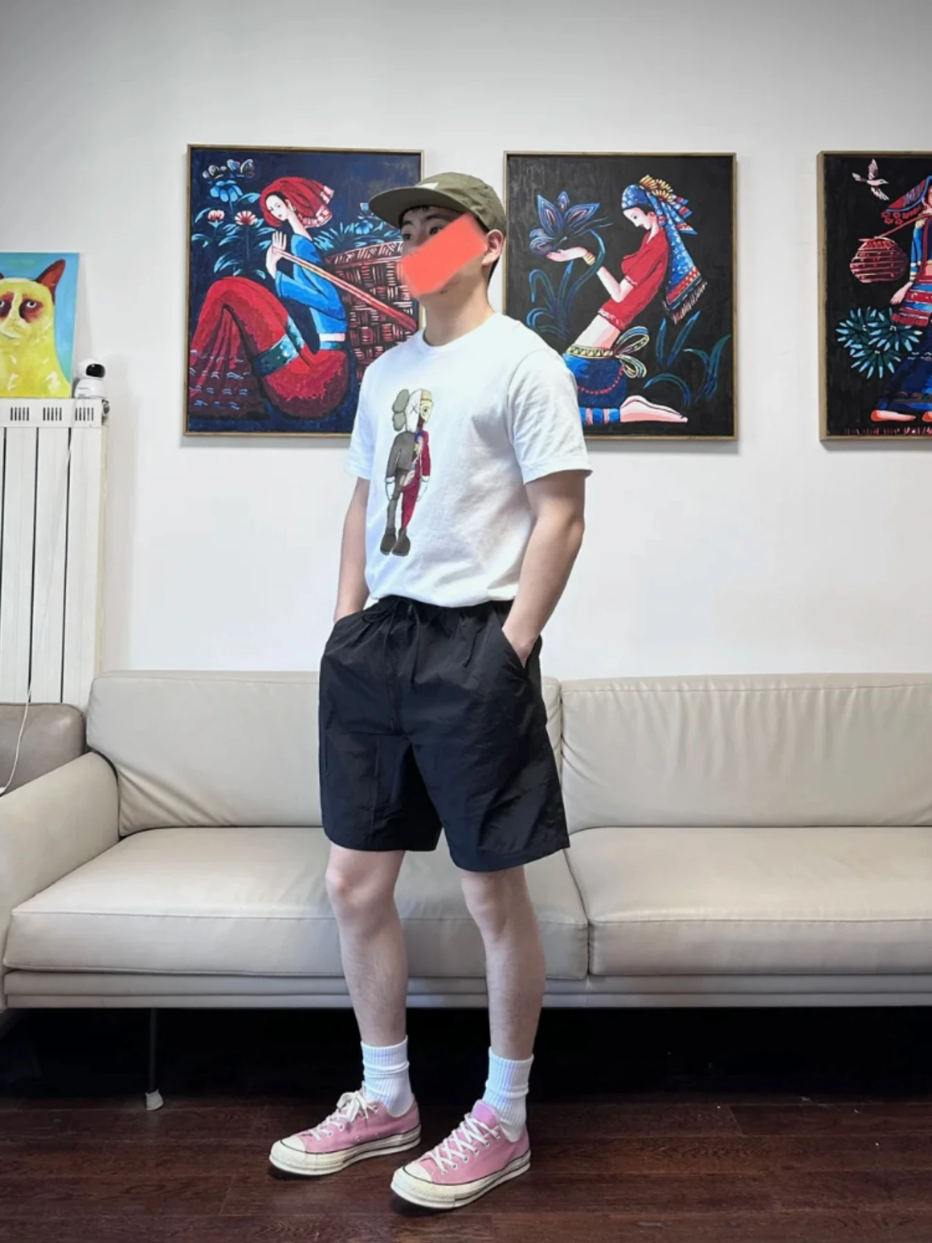 

Qui Dry Color Men's Five-Part orts Summer Casual Lightweight Breathable Sport Beach orts American Casual Sle