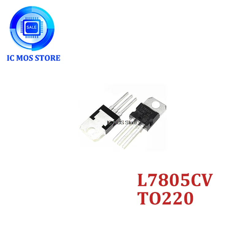 

5-10PCS L7805CV TO220 7805 L7805 LM7805 MC7805 TO-220 new and original IC Chipset