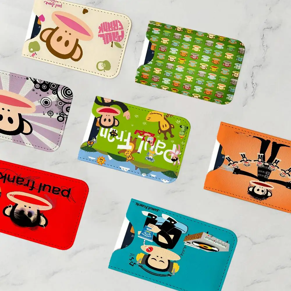 Logo P-Pauls F-Frank Credit ID Business Card Holder, Practical Pocket Gift for Outdoor Driving & Daily Use