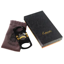 Cigar Scissors Portable Large Diameter Multifunctional Cigar Cutter  Cigar Holder